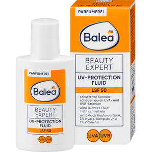 Fluid Beauty Expert UV - Protection LSF50, 50 ml Serum & Kur by Balea – Available at VivaVoss