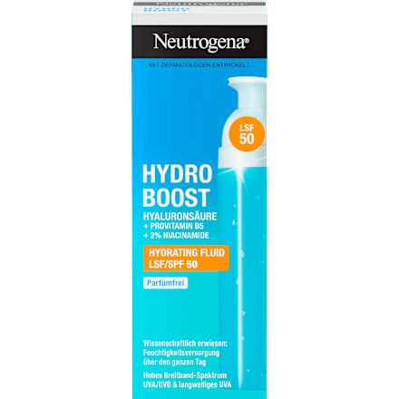 Fluid Hydro Boost Hydrating LSF 50 Neutrogena