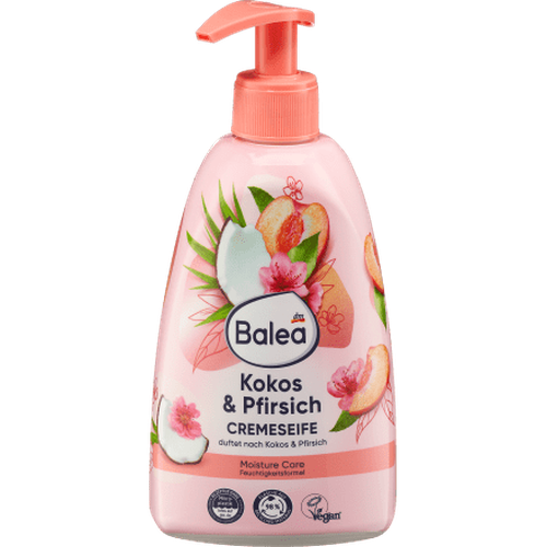Flüssigseife Pfirsich & Kokos, 500 ml Pflege & Parfum,Handpflege & Seife,Flüssigseife by Balea – Available at VivaVoss