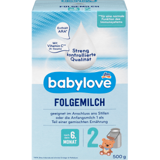 Folgemilch 2 nach dem 6. Monat, 500 g - VivaVoss