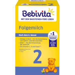 Folgemilch 2 nach dem 6.Monat, 500 g - VivaVoss