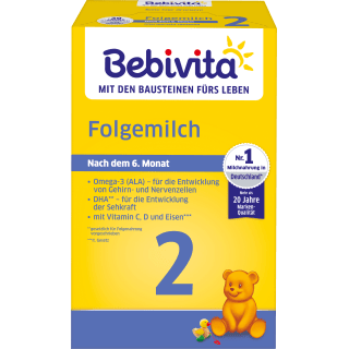 Folgemilch 2 nach dem 6.Monat, 500 g - VivaVoss