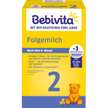 Folgemilch 2 nach dem 6.Monat, 500 g - VivaVoss