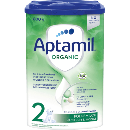 Folgemilch 2 Organic nach dem 6. Monat, 800 g - VivaVoss