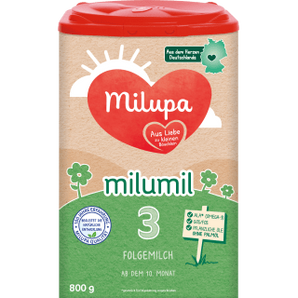Folgemilch 3 Milumil ab dem 10. Monat, 800 g - VivaVoss