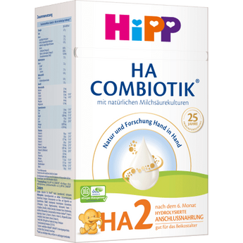 Folgemilch HA2 Combiotik nach dem 6.Monat, 600 g - VivaVoss