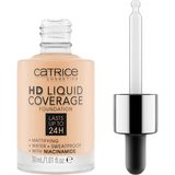 Foundation Liquid HD Coverage Waterproof 005 Ivory Beige