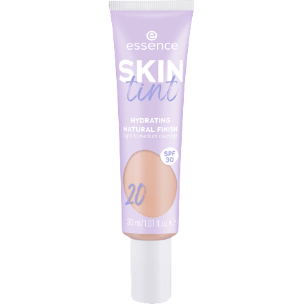 Foundation Skin Tint Hydrating Natural Finish LSF 30, 20 essence