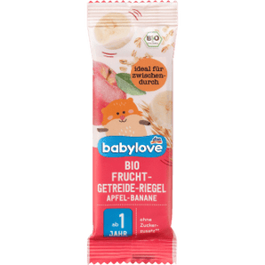 Frucht - Getreide - Riegel Apfel - Banane ab 1 Jahr, 25 g Baby Snack by Babylove – Available at VivaVoss