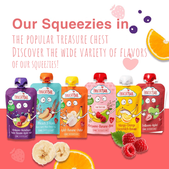 FruchtBar Organic Squeeze Treasure Chest - from 6 Months - VivaVoss