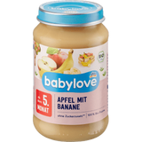 Früchte Apfel mit Banane ab dem 5. Monat, 190 g Puree by BabyLove – Available at VivaVoss