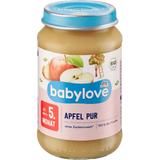 Früchte Apfel pur ab dem 5. Monat, 190 g Puree by BabyLove – Available at VivaVoss