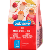 Fruchtriegel Bio Mini - Riegel - Mix 8x12,5g ab 1 Jahr, 100 g Baby Snack by BabyLove – Available at VivaVoss