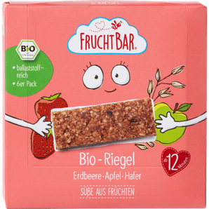 Fruchtriegel Erdbeere, Apfel, Hafer ab 12 Monaten (6x23 g), 138 g Baby Snack by FruchtBar – Available at VivaVoss