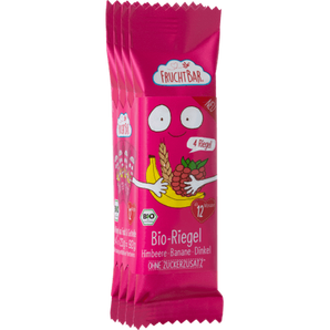 Fruchtriegel mit Getreide Himbeere, Banane, Dinkel (4x23 g), 92 g Baby Snack by FruchtBar – Available at VivaVoss