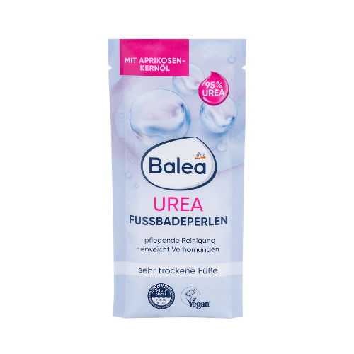 Fußbadeperlen sehr trockene Füße 95 % Urea, 20 g Fußcreme & Fußpflege by Balea – Available at VivaVoss