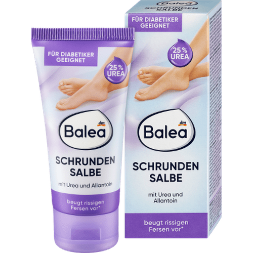 Fußcreme Schrundensalbe 25% Urea, 50 ml Fußcreme & Fußpflege by Balea – Available at VivaVoss