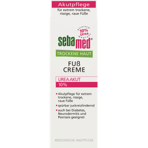 Fotkräm för torr hud 10 % Urea Akut, 100 ml