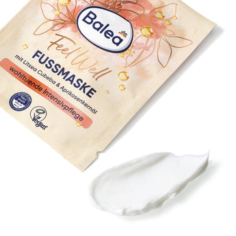 Fußmaske Feel Well Litsea Cubeba & Aprikosenkernöl, 15 ml Fußcreme & Fußpflege by Balea – Available at VivaVoss