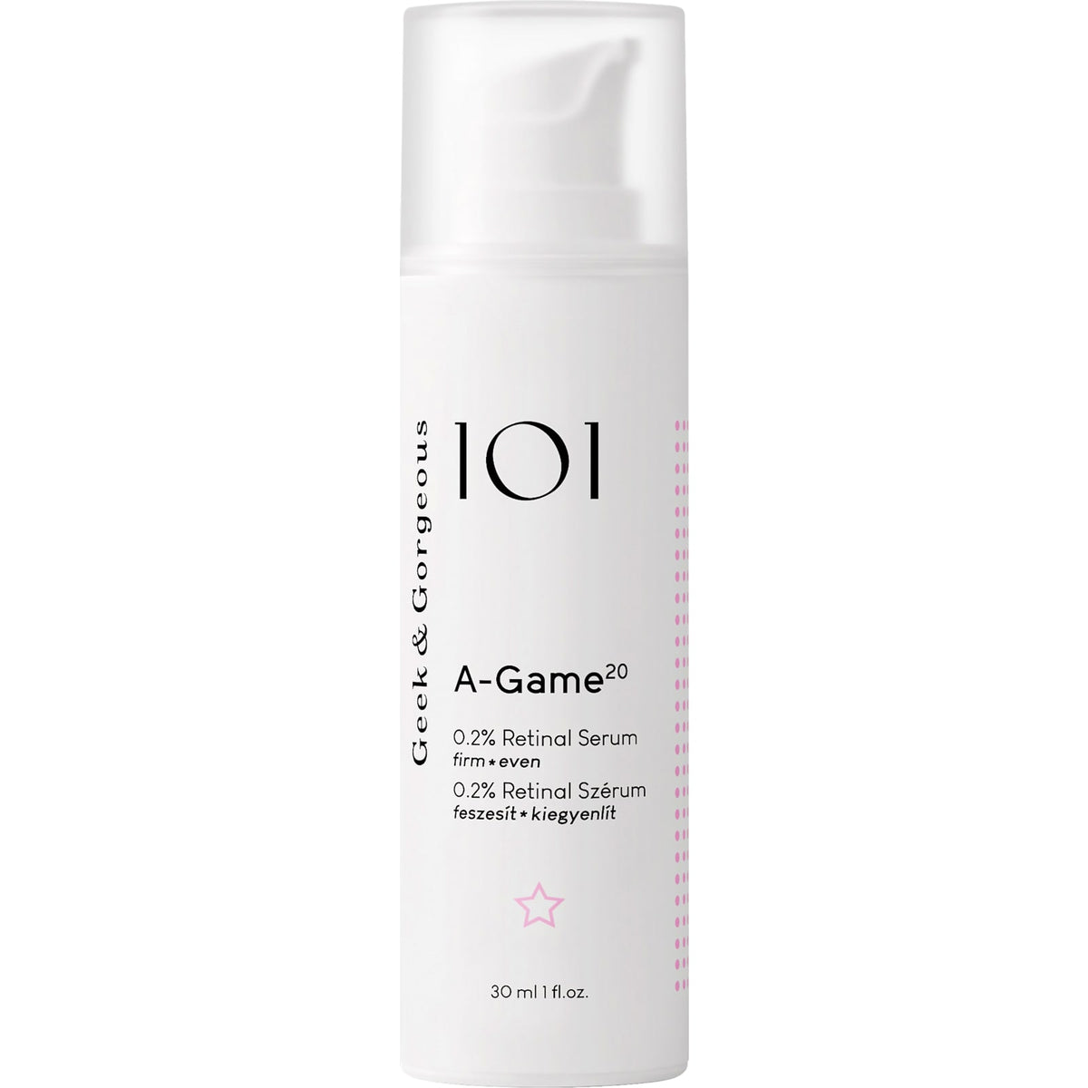 Retinalserum för ansiktet 101 A-Game-20 0,2 %, 30 ml
