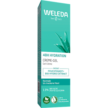 Gesichtscreme Gel 48H Hydration, 30 ml - VivaVoss