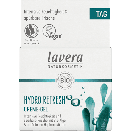 Gesichtscreme Gel Hydro Refresh lavera NATURKOSMETIK