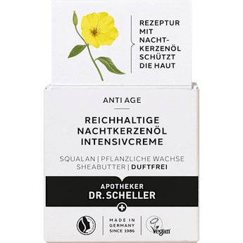 Gesichtscreme intensiv, reichhaltige Nachtkerzenöl, 50 ml - VivaVoss