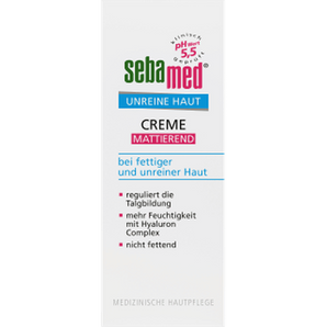 Ansiktskräm för oren hud, mattande, 50 ml