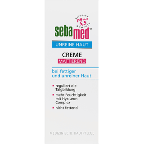 Gesichtscreme unreine Haut mattierend, 50 ml - VivaVoss