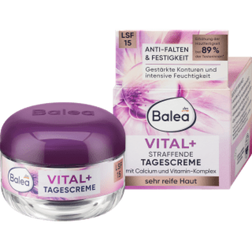 Gesichtscreme Vital + straffend LSF 15, 50 ml Anti Age by Balea – Available at VivaVoss