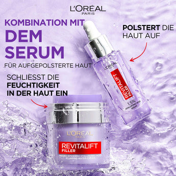 Gesichtsgel Revitalift Filler, 50 ml Anti Age by L'ORÉAL PARIS – Available at VivaVoss