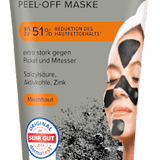 Gesichtsmaske peel off Aktivkohle Strong Schaebens
