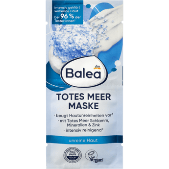 Gesichtsmaske Totes Meer (2x8 ml), 16 ml Balea, Pflege & Parfum,Gesicht,Gesichtsmaske by Balea – Available at VivaVoss