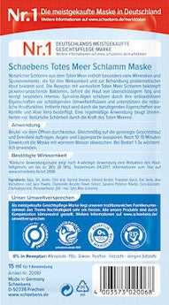 Gesichtsmaske Totes Meer Schlamm Schaebens