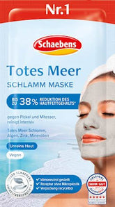 Gesichtsmaske Totes Meer Schlamm Schaebens