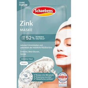 Gesichtsmaske Zink Schaebens
