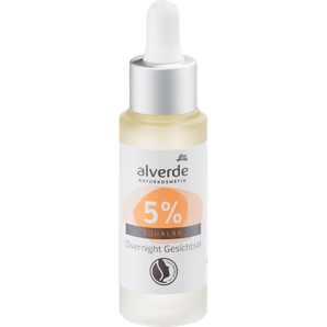 Gesichtsöl Overnight mit 5% Squalan, 25 ml Balea, alverde NATURKOSMETIK, Gesichtsöl, by alverde NATURKOSMETIK – Available at VivaVoss