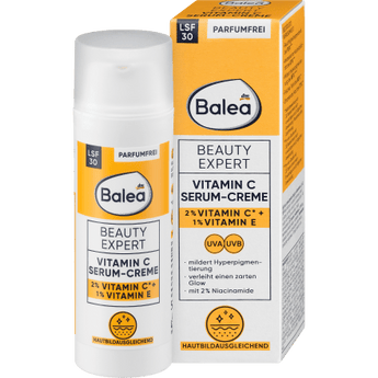 Gesichtsserum Beauty Expert Vitamin C Serum - Creme LSF 30, 50 ml Serum & Kur by Balea – Available at VivaVoss