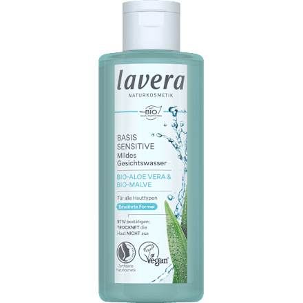 Gesichtswasser Basis Sensitiv lavera NATURKOSMETIK