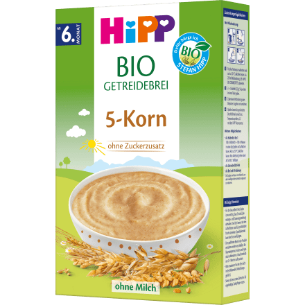 Getreidebrei 5 - Korn ab dem 6.Monat, 200 g - VivaVoss