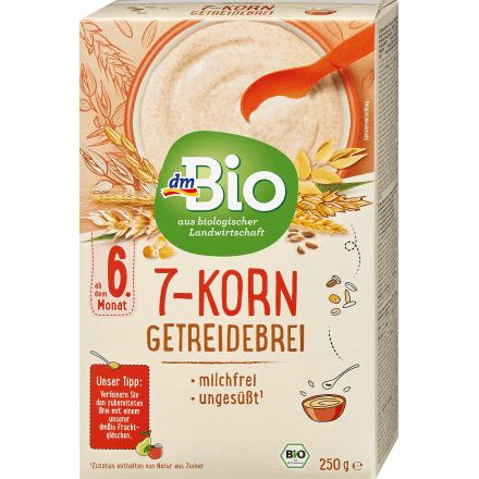 Getreidebrei 7 - Korn ab dem 6. Monat, 250 g - VivaVoss