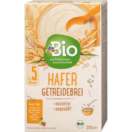 Getreidebrei Hafer ab dem 5. Monat, 250 g - VivaVoss