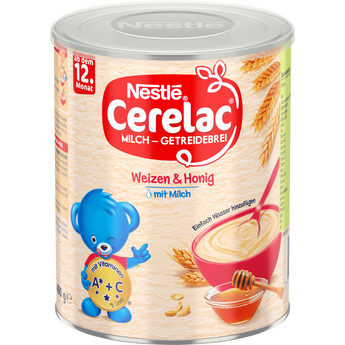 Getreidebrei Milch Cerelac Weizen & Honig ab dem 12. Monat, 400 g - VivaVoss