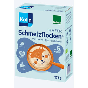 Kölln Getreidebrei Original Schmelzflocken ab dem 5. Monat, 250 g – Babybrei image_position | VivaVoss