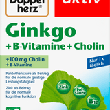 ginkgo + B - Vitamine + Cholin Kapseln 40 St, 22,4 g - VivaVoss
