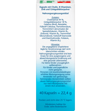 ginkgo + B - Vitamine + Cholin Kapseln 40 St, 22,4 g - VivaVoss