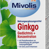 ginkgo gedächtnis + Konzentration Kapseln, 40 St., 20 g - VivaVoss