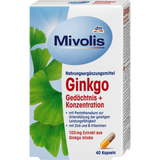 ginkgo gedächtnis + Konzentration Kapseln, 40 St., 20 g - VivaVoss