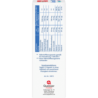 glucosamin 1550 Kapseln 100 St, 114 g - VivaVoss