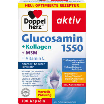 glucosamin 1550 Kapseln 100 St, 114 g - VivaVoss